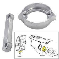 Tecnoseal Anode Kit W/Hardware - Volvo Duo-Prop 280 - Zinc,WBAUVB00VM4HQAU